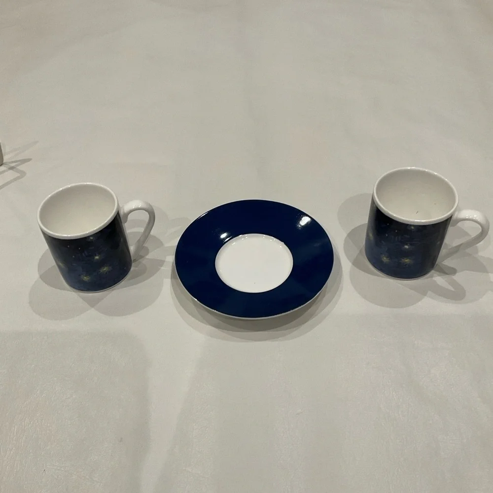 de Young Museum Tea Cup Set Van Gogh, Gauguin, Cezanne and Beyond Starry Night